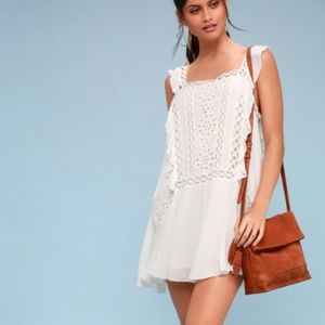 Free People Priscilla Crochet Dress